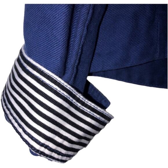 Kate Spade Broome Street Surplus Cotton Jacket Navigator Blue Medium NWOT - Picture 5 of 9